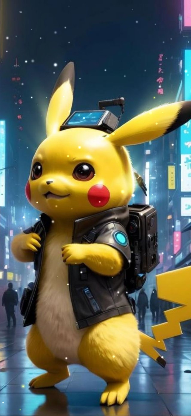 4K高清比卡丘建设模型