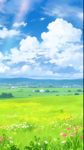 绿野晴空
