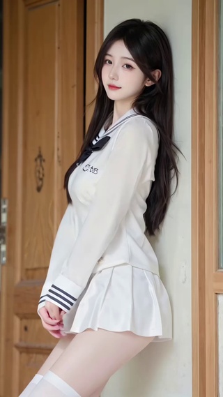 长发美女