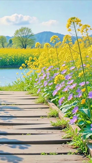 风过花海 春满人间