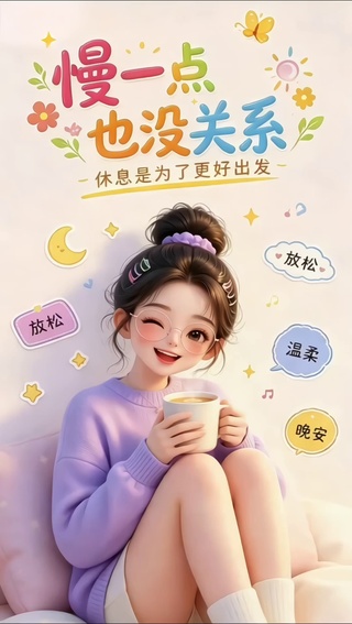 慢一点 也没关系