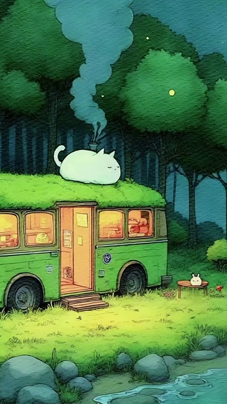 房车.旅猫.海月