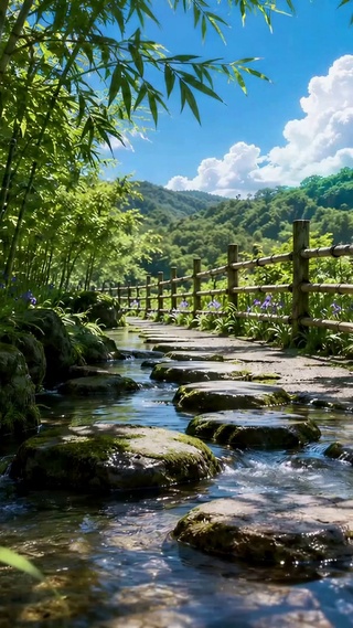 竹溪花径