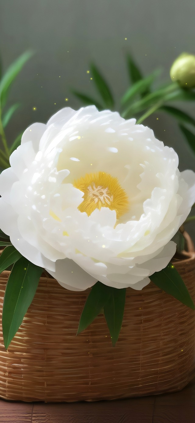 小清新山茶花