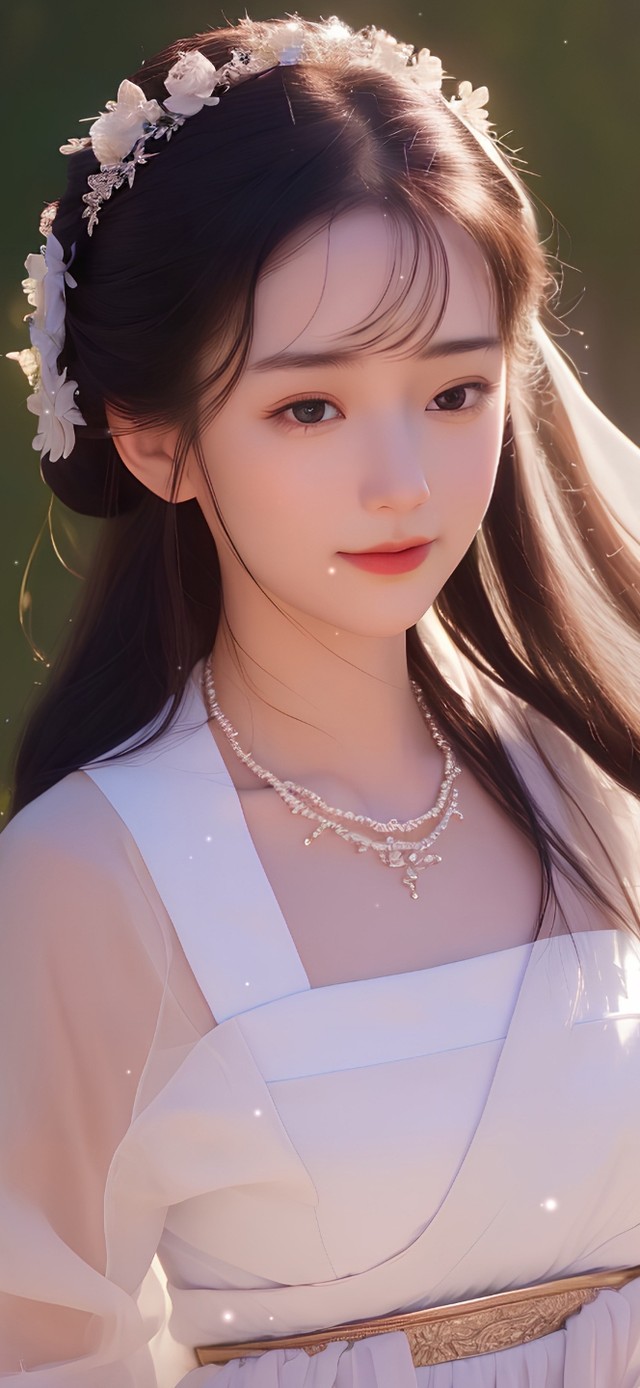 4K清纯古风美女