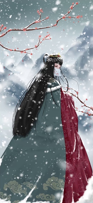 雪山情缘女
