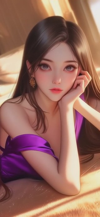 却嫌脂粉污颜色，淡扫蛾眉朝至尊