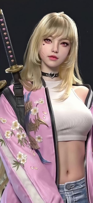 4K高清金发美女