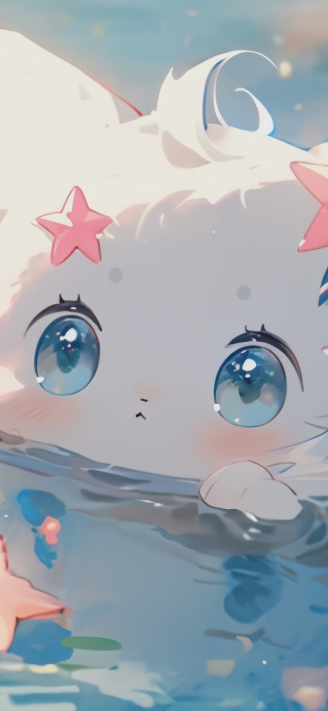 水中小猫