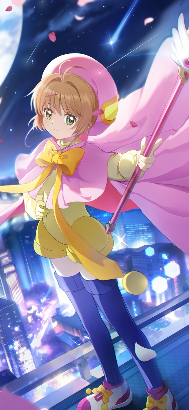 魔卡少女-小樱(动漫手机动态壁纸) - 动漫手机壁纸下载 - 元气壁纸