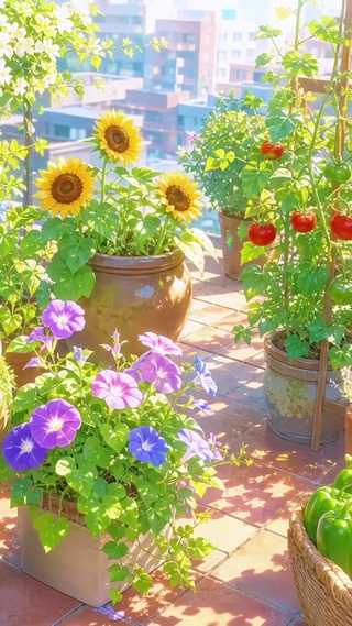 夏日清凉小院