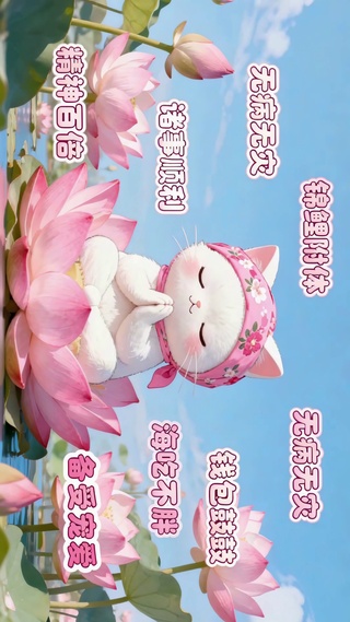 佛系打工祈祷喵