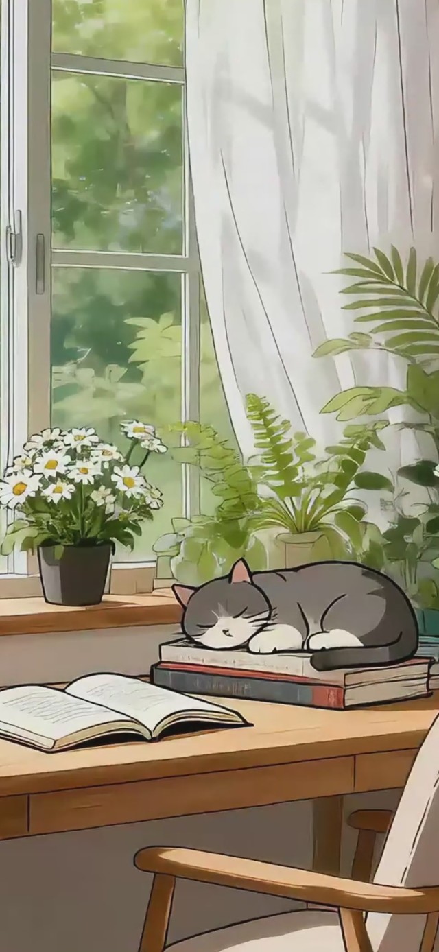 清新窗台