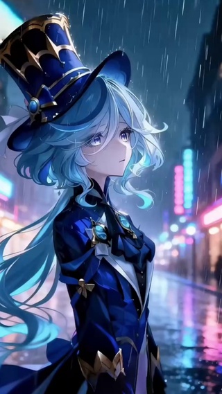 雨中芙宁娜