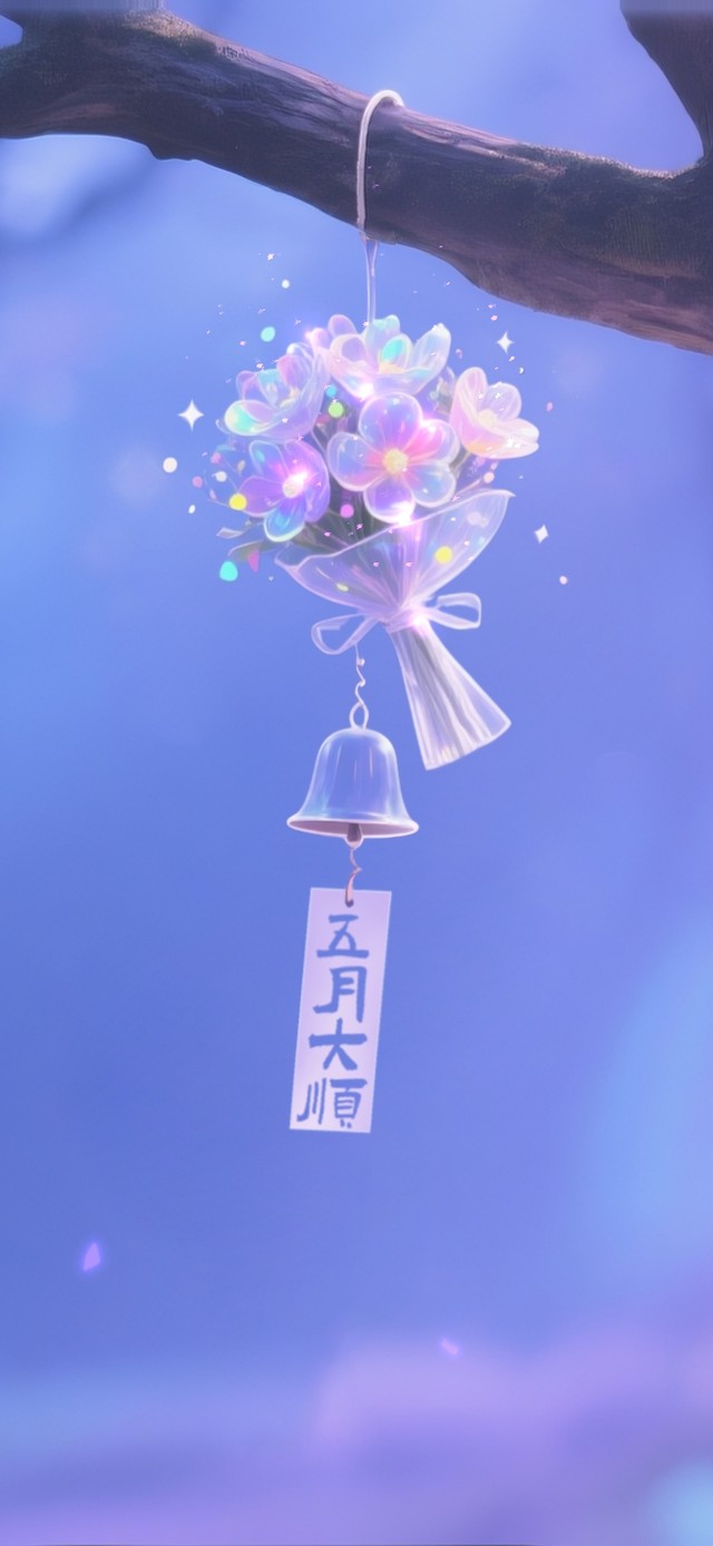 紫气加持 鲜花风铃 五月