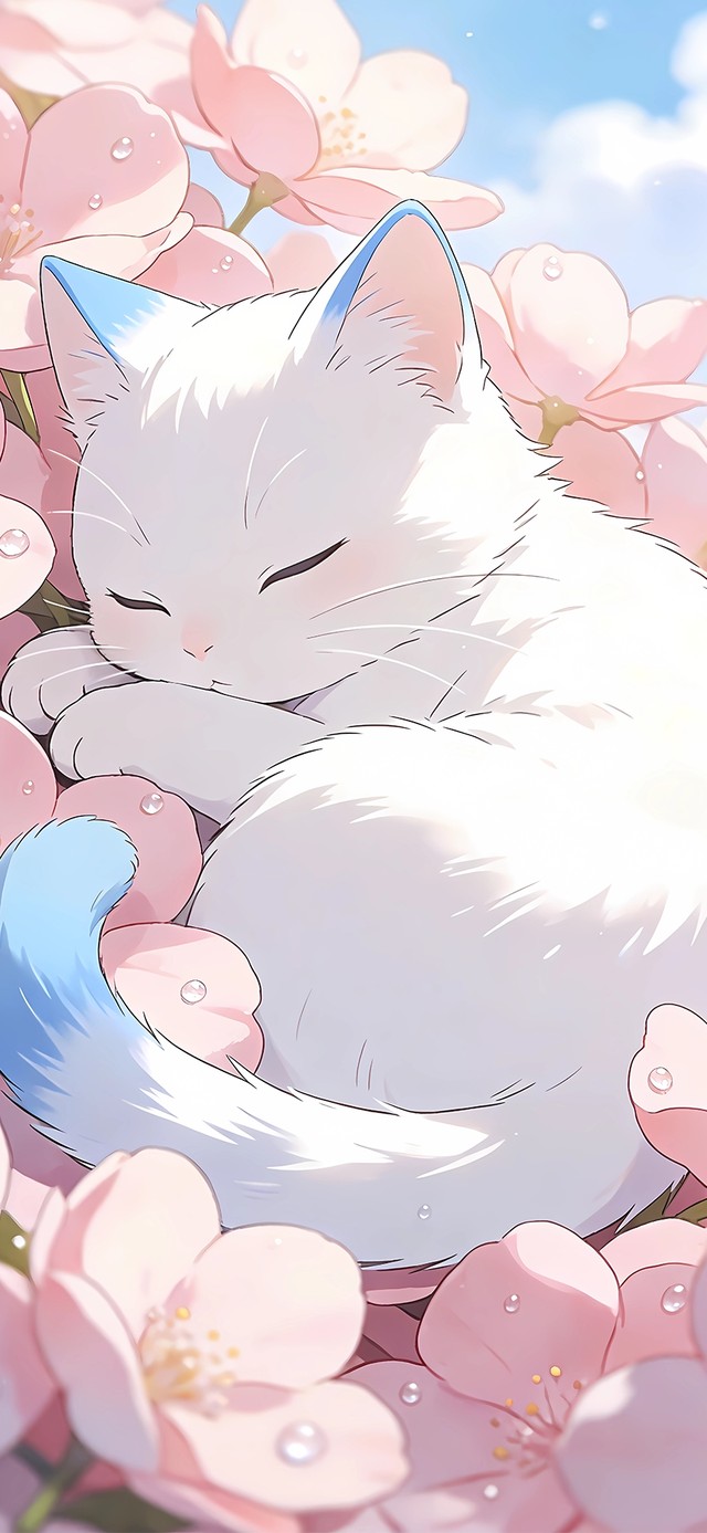 治愈睡觉的猫咪