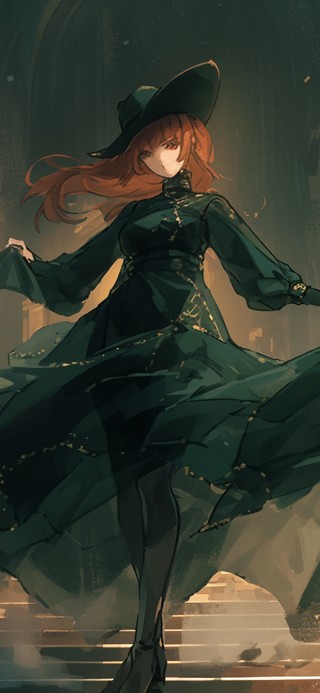 4K 魔女的裙摆