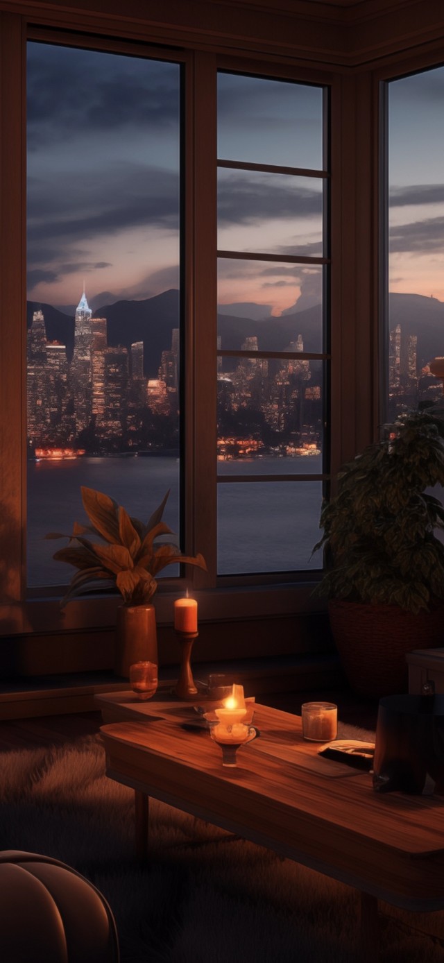 4K 温馨家居 城市风光