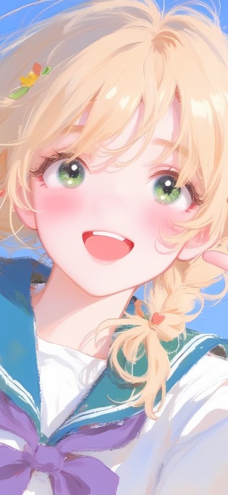 阳光可爱女孩