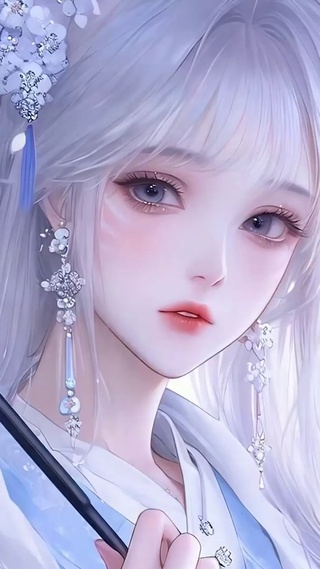 古风长发女孩
