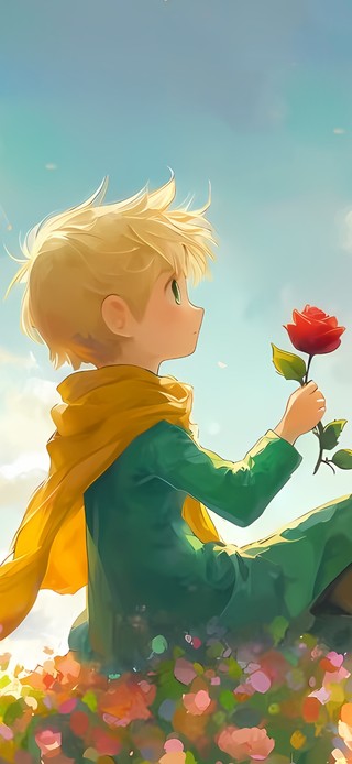 白云下花海少年