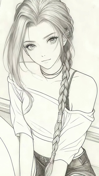 素描金克丝Jinx
