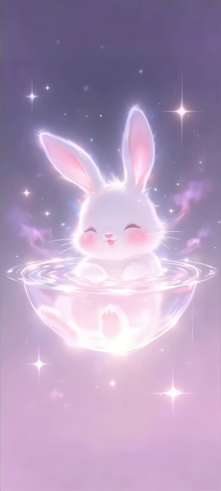 星空快乐小兔子