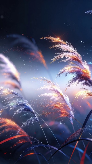 唯美芦苇