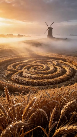 丰收麦穗