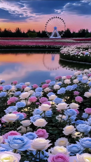 浪漫花海