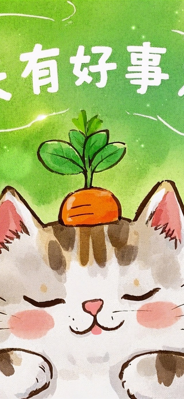 今天有好事发生