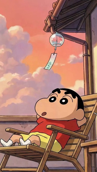 夏日悠闲蜡笔小新