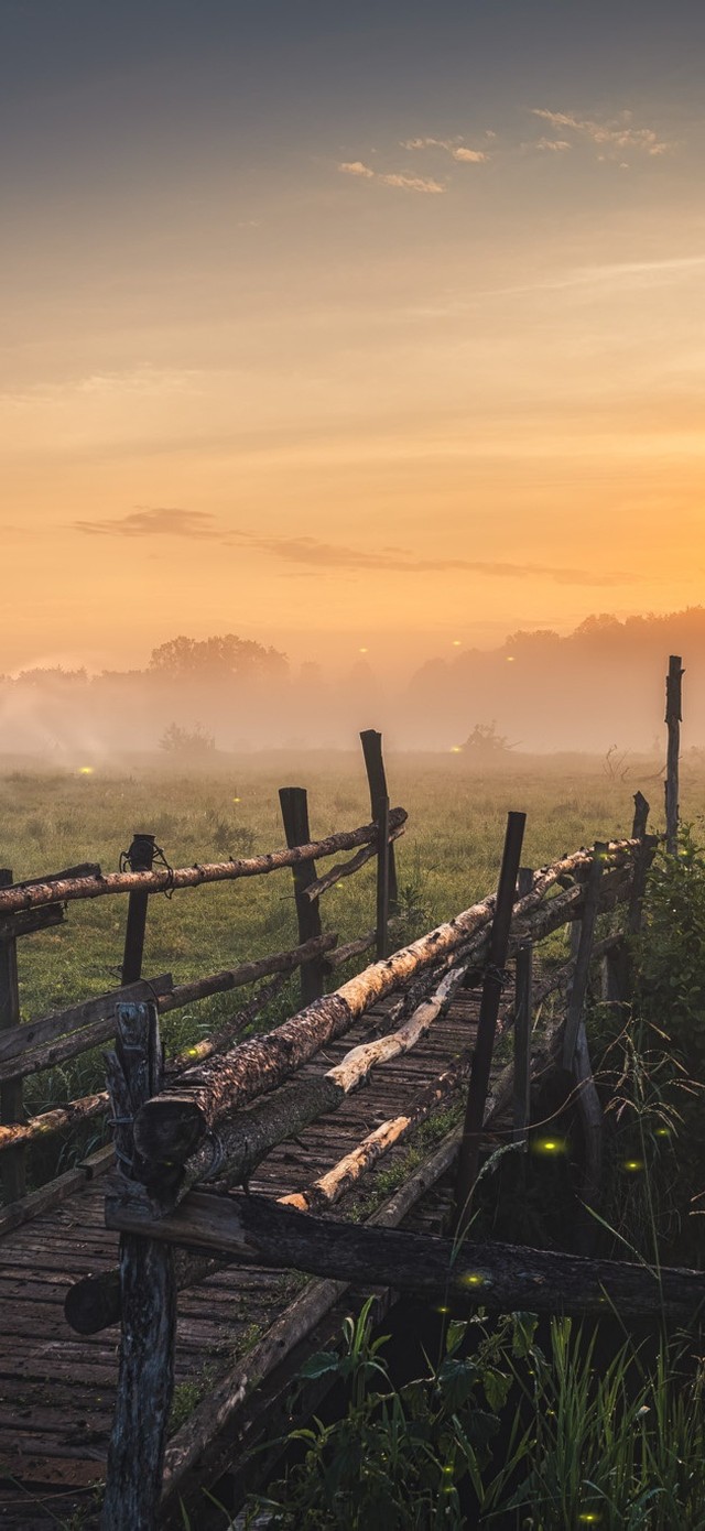 唯美治愈乡村田野