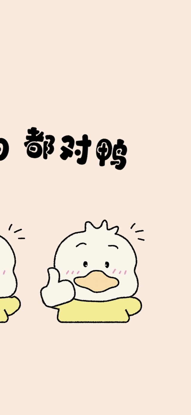 对，你说的都对鸭