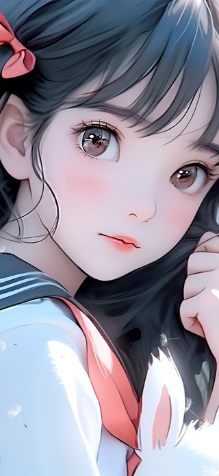 4K蒲公英少女