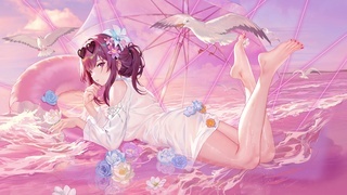 粉色海洋卡芙卡 4K