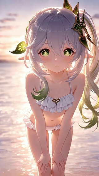 纳西妲丨轻悠海滩丨