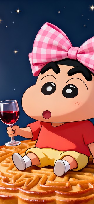 月满中秋可爱小新