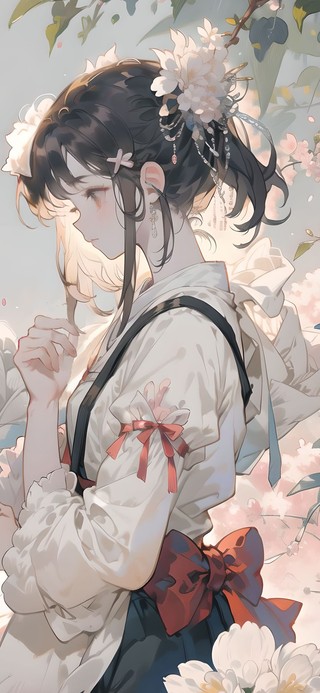 古风插画女孩