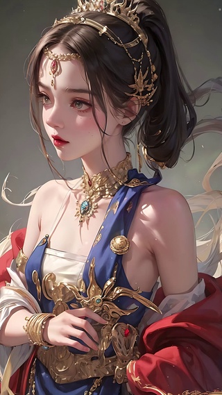 古典西域少女