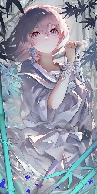 青竹与风