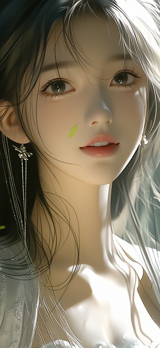竹林美女