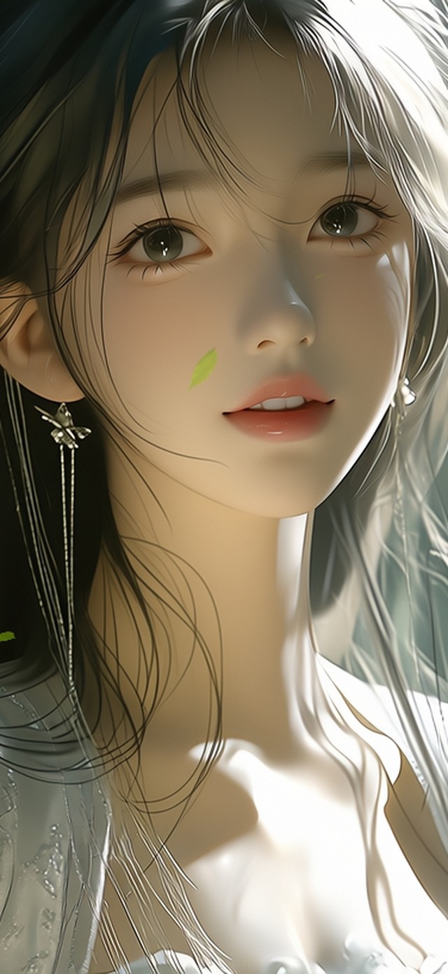 竹林美女