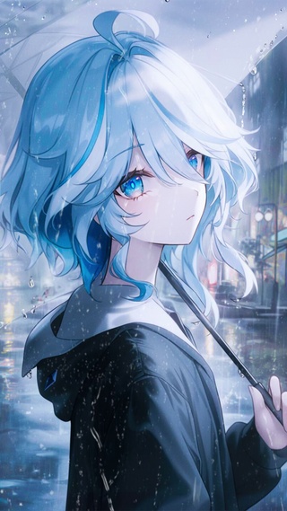 雨天女孩