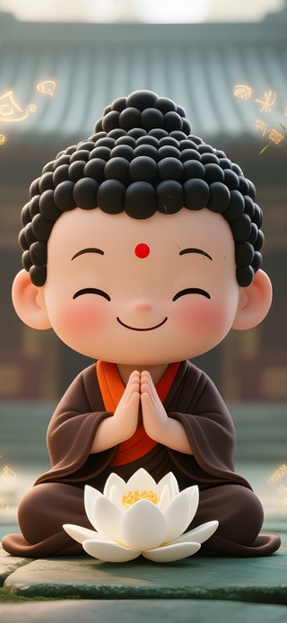 可爱小佛祖