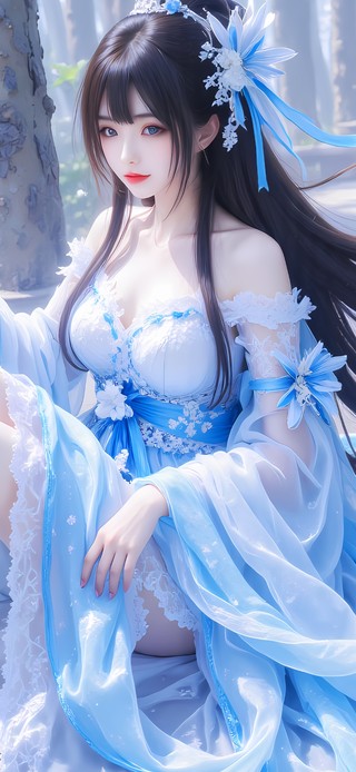 春天林中仙女姐姐