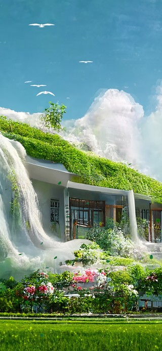 唯美治愈绿景