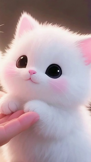 超萌疗愈-找主人撒娇的小奶猫