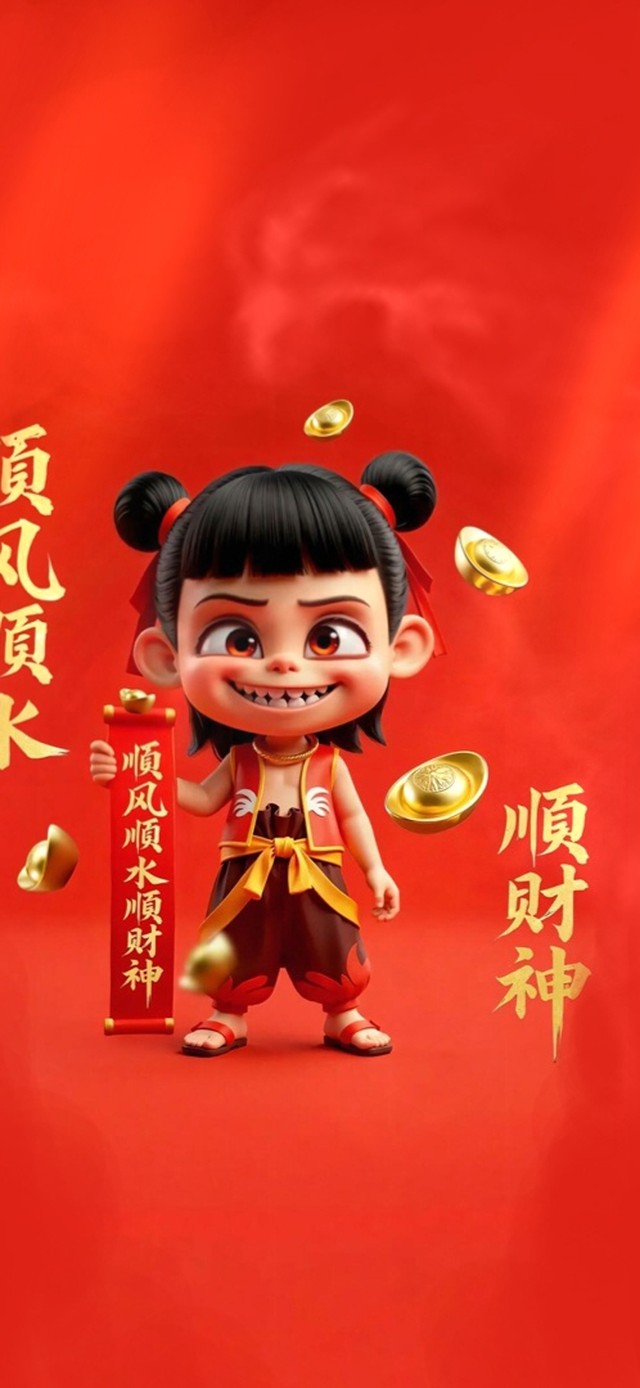 顺风顺水顺财神