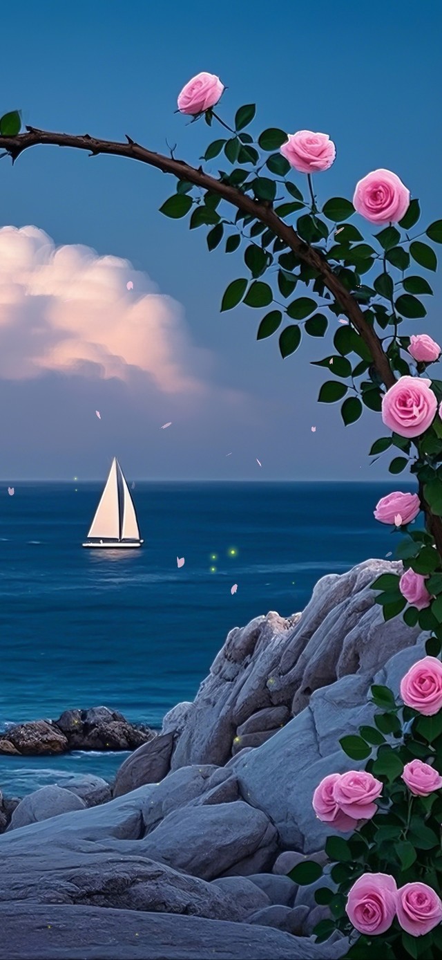 浪漫玫瑰大海